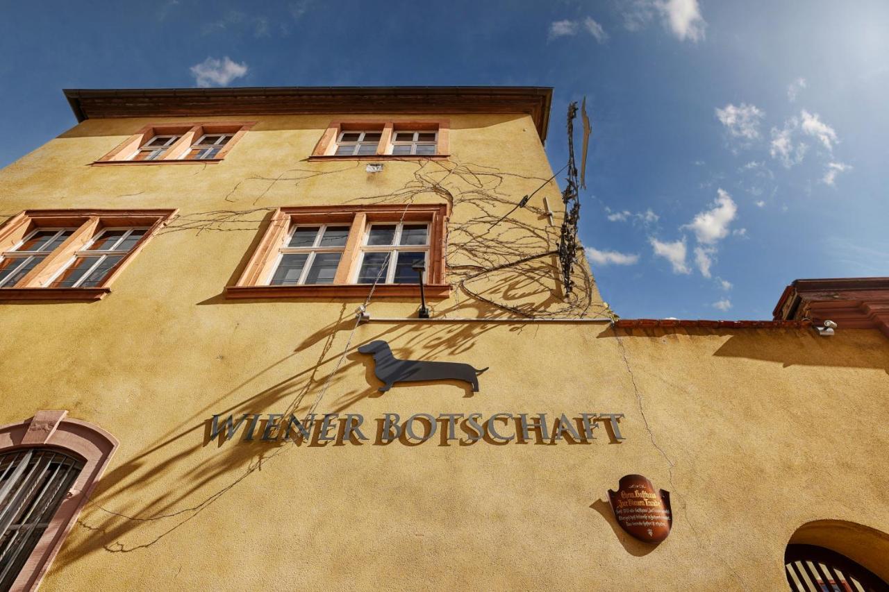 Hotel Wiener Botschaft In Veitshoechheim Veitshöchheim Exterior foto