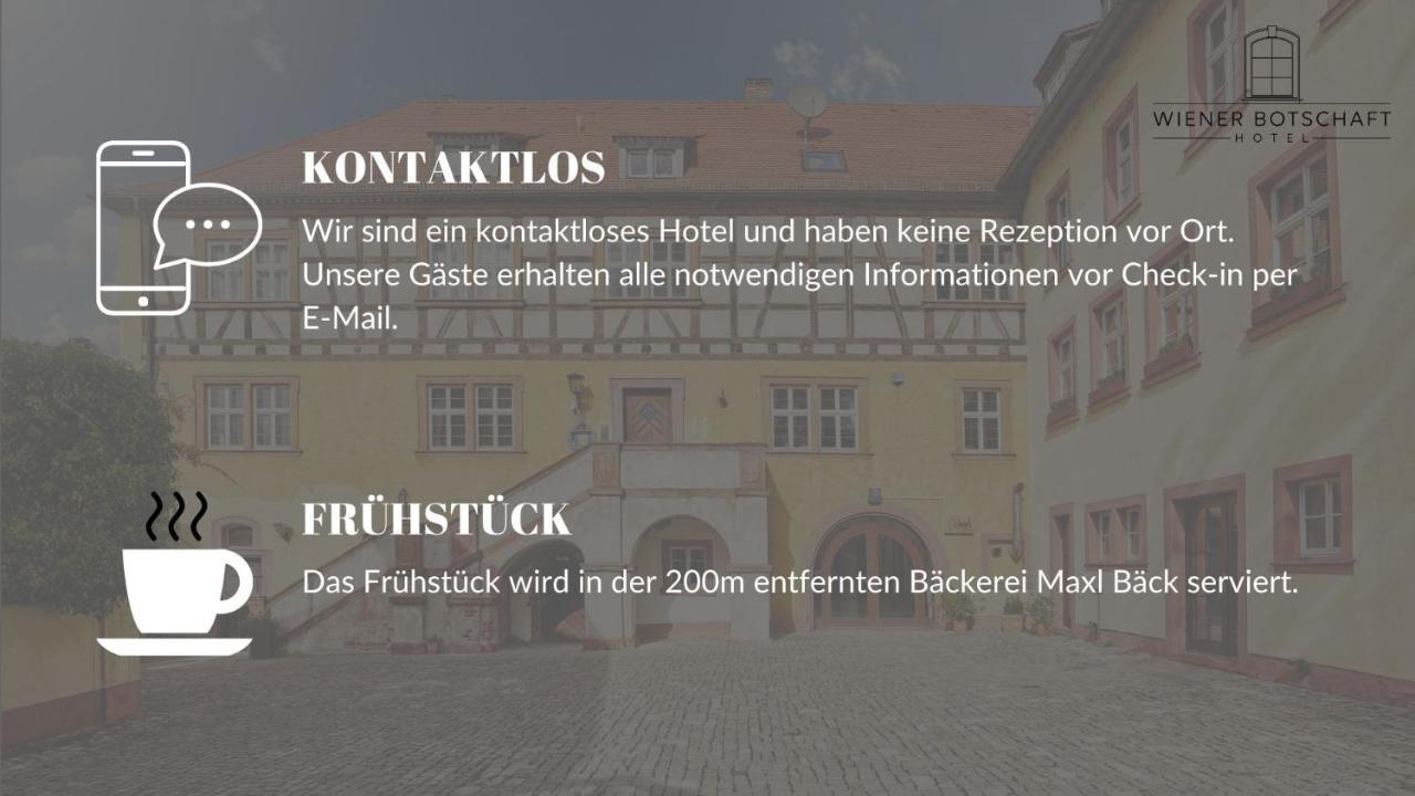 Hotel Wiener Botschaft In Veitshoechheim Veitshöchheim Exterior foto